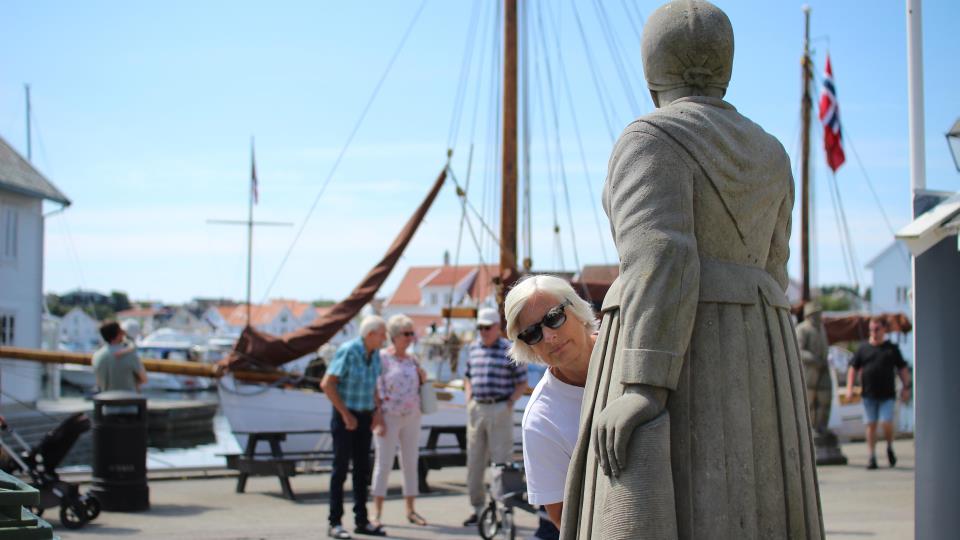 Lenke til artikkel: Fiskerkona av Johan Gottfried Grund