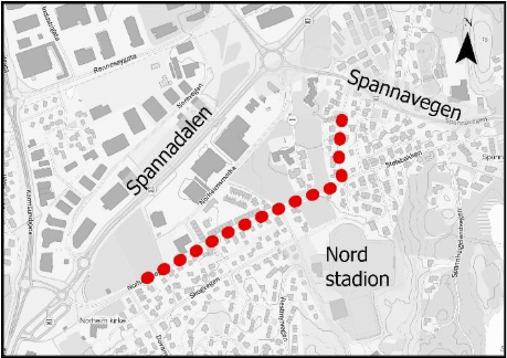 Norheimvegen - Klikk for stort bilde