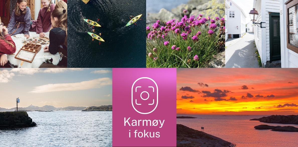 Collage av bilder fra Karmøy kommune - Klikk for stort bilde