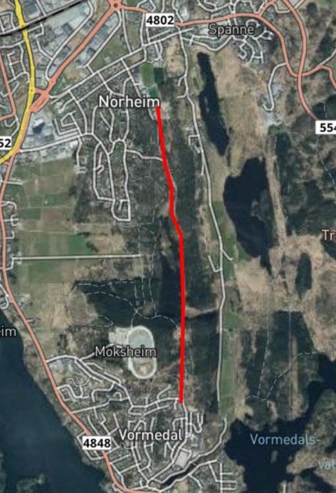 Moksheim - belysning - Klikk for stort bilde