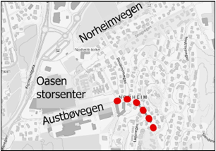 Austbøvegen - Klikk for stort bilde