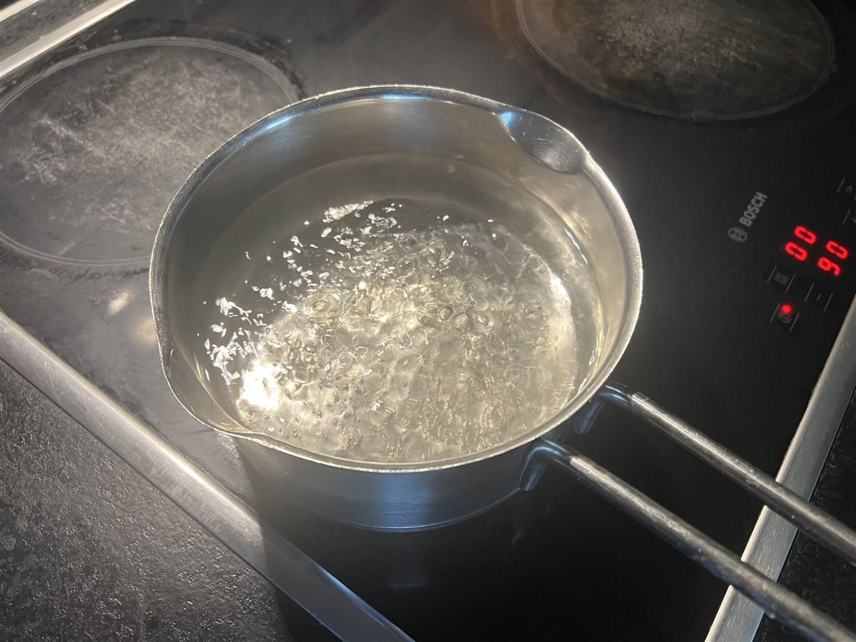 Vann som koker - Klikk for stort bilde